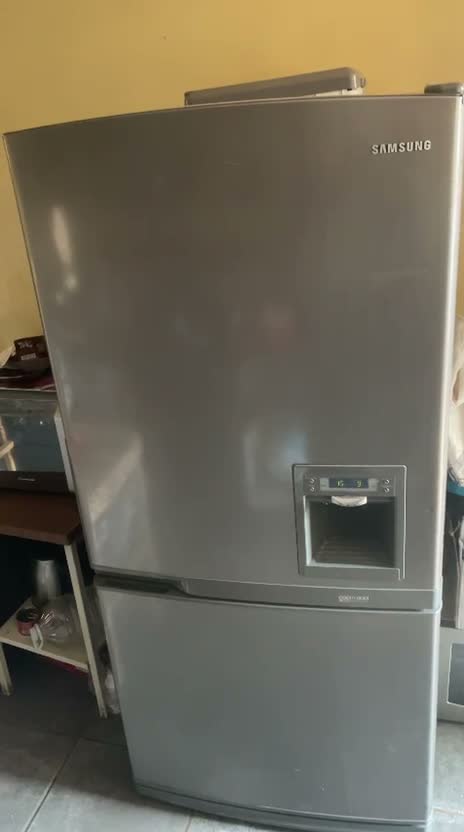 Refrigeration repair footage, on site